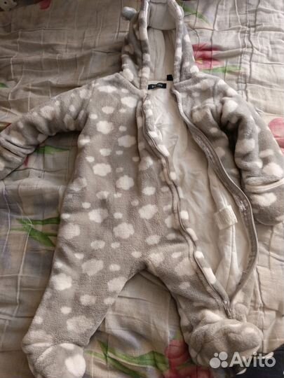 Комбинезон плюшевый