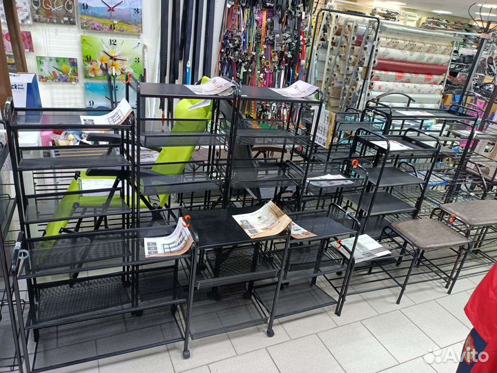 Этажерки, обувницы новые