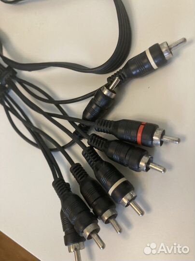 Межблочный кабель 4 rca 4 rca