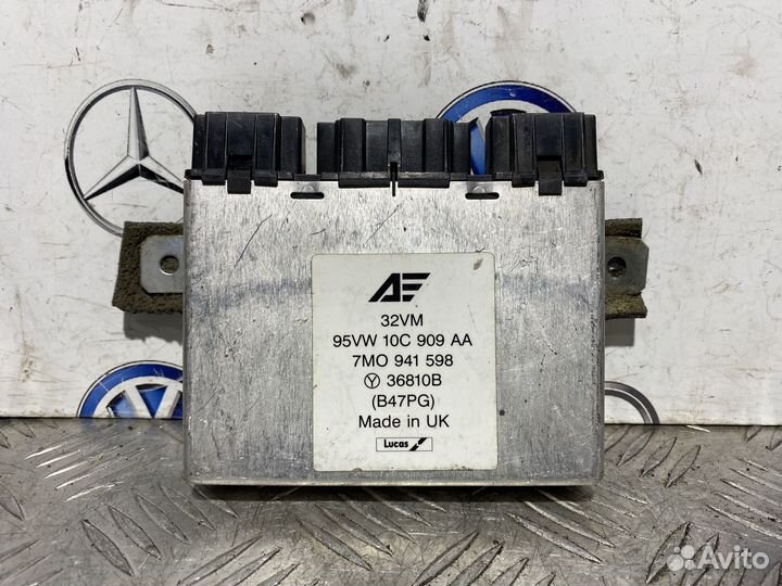 Блок комфорта VolksWagen Sharan 7M0941598