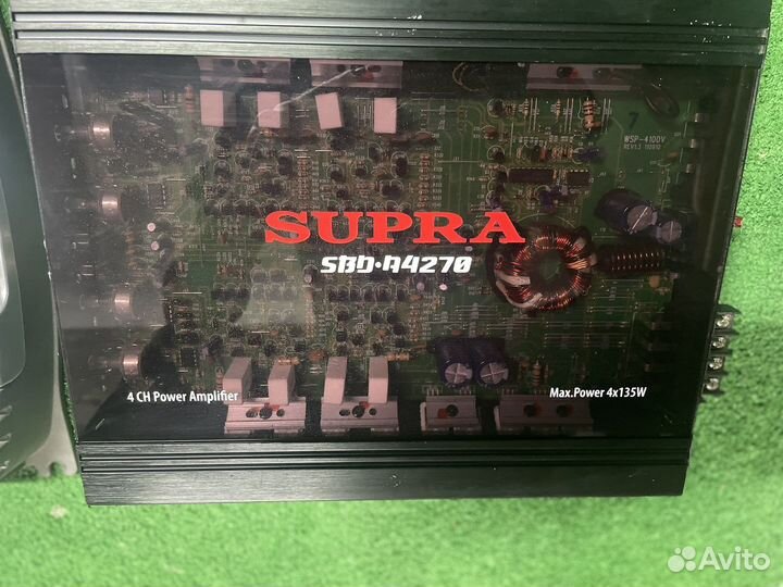 Сабвуфер и усилитель