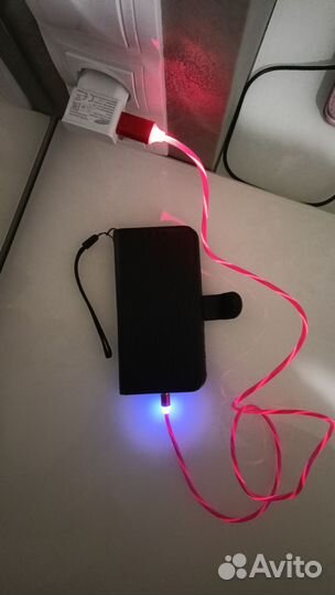 Светящийся магнитный кабель 3 насадки