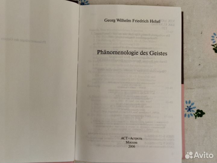 G.Hegel Phänomenologie Des Geistes 2006