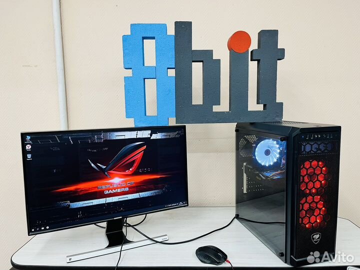 Gaming компьютер ryzen 7 GTX 1660 super