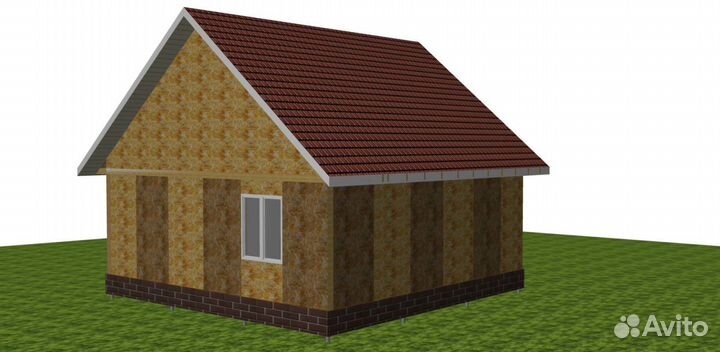 Домокомплект дома сип 7,5*7,5
