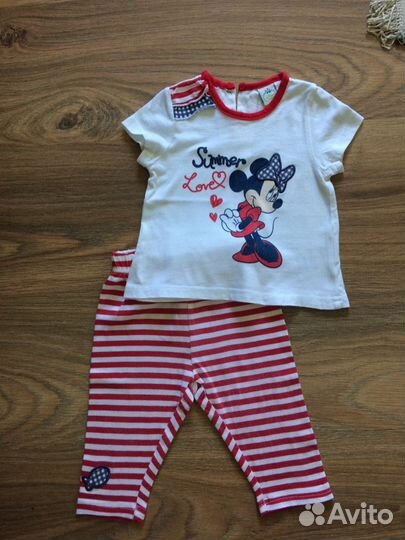 Летние вещи 68см