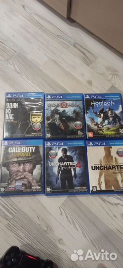 Sony playstation 4 PS4 pro 1tb с играми