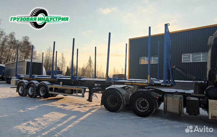 Полуприцеп лесовоз (сортиментовоз) Тонар L3 (9445), 2023