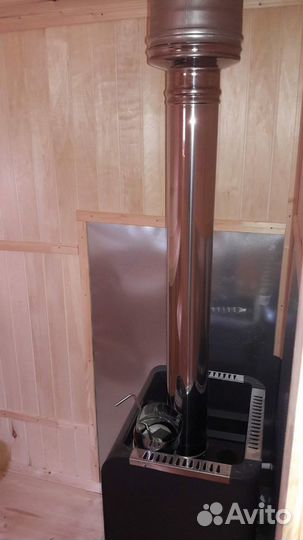 Мобильная каркасная баня