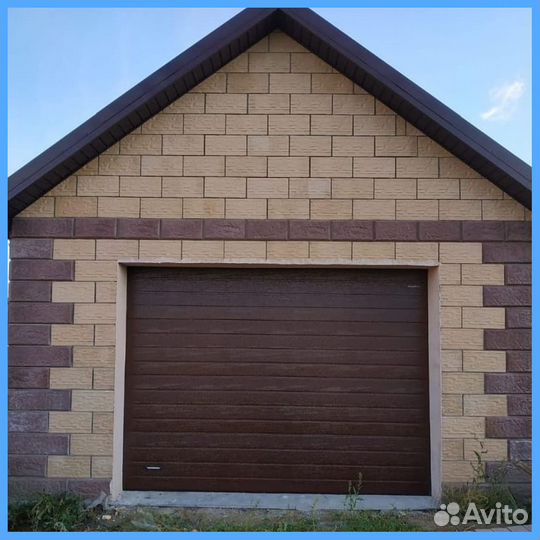 Автоматические секционные гаражные ворота