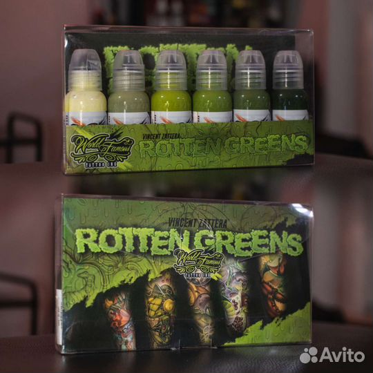 Пигменты для тату Word Famous