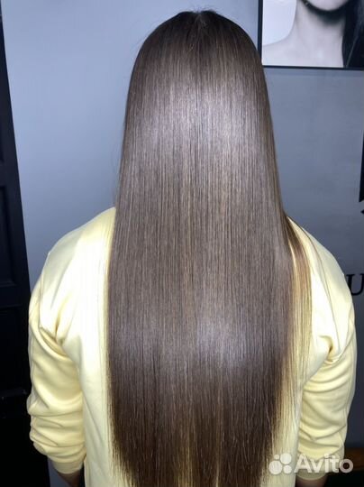 Модель на кератин/ботокс/нанопластика волос