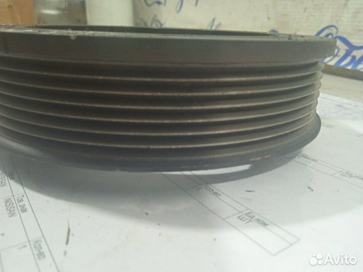 Шкив коленвала Nissan Qashqai J11 MR20DD 2013