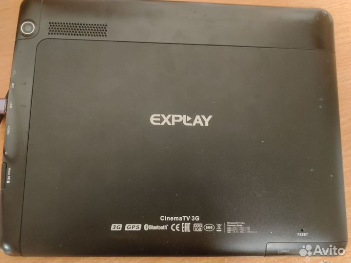 Планшет Explay CinemaTV 3g