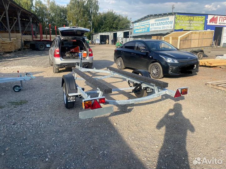 Прицеп новый легковой для лодки 4,75м Арива