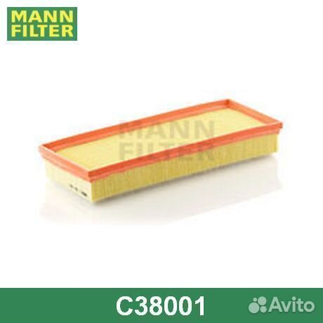 Воздушный фильтр C38001 mann-filter