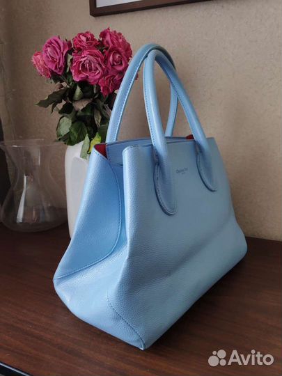 Сумка женская голубая