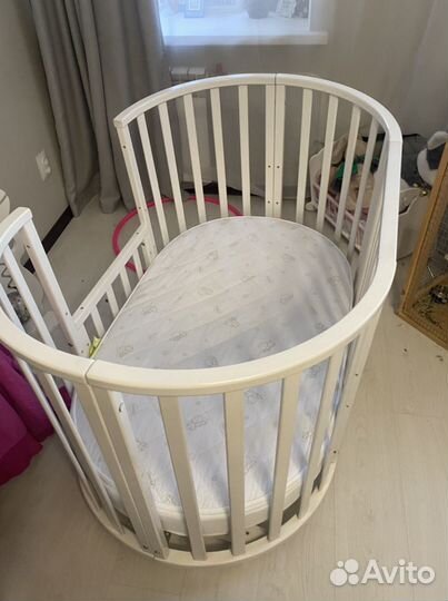 Кровать детская трасформер с маятником