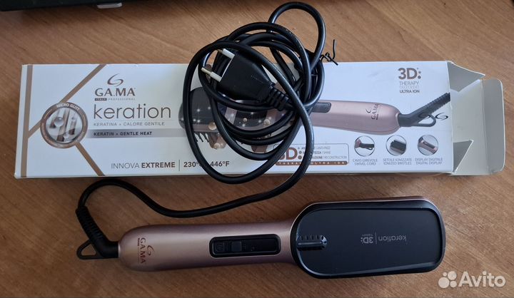 Терморасческа GA.MA Keration