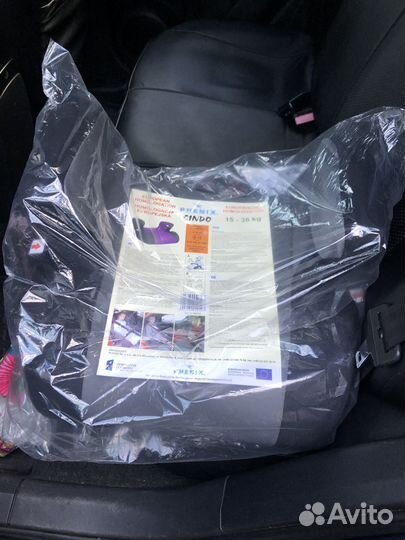 Бустер от 15 кг до 36