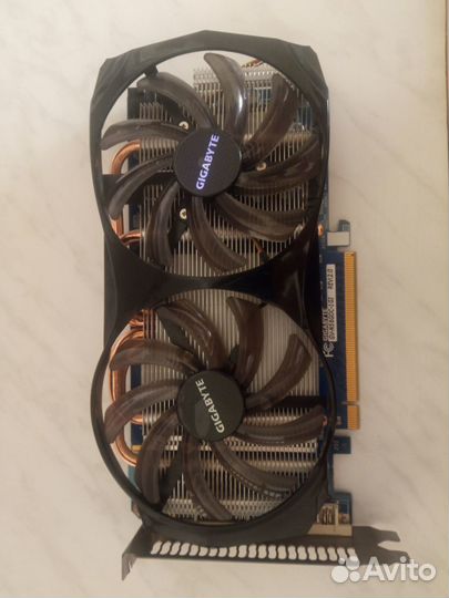 Видеокарта gigabyte nvidia GeForce GTX 560 1гб