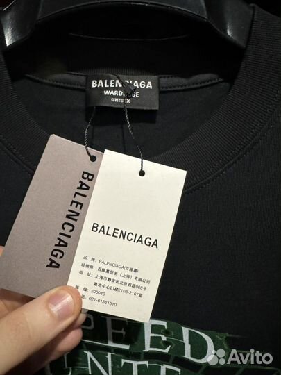 Balenciaga Valentines CD T-Shirt футболка