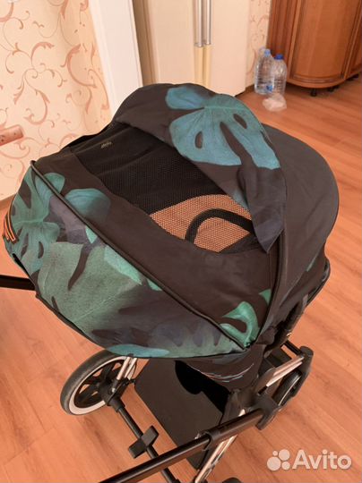 Коляска Cybex 2 в 1 Priam Lux Platinum