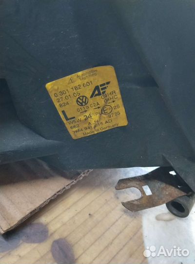 Фары фольксваген шаран 2002 год