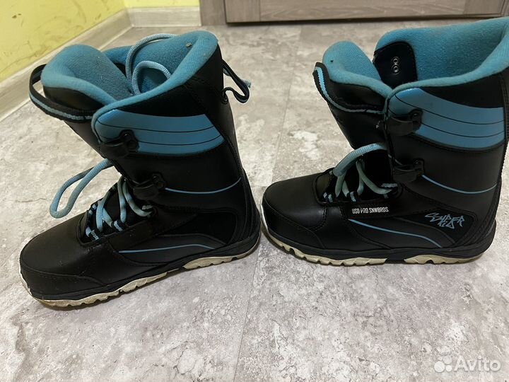 Сноубордические ботинки, детские, 36р