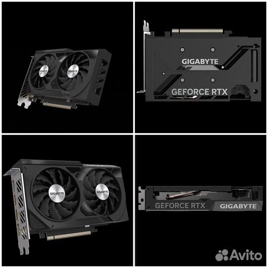 NEW Видеокарта gigabyte GeForce RTX 4060 от 35888