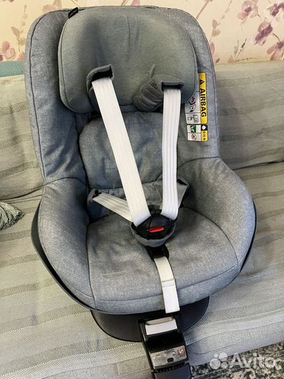 Автокресло maxi cosi 2 way pearl+база+документы