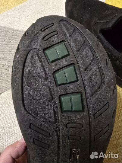 Ботинки замша