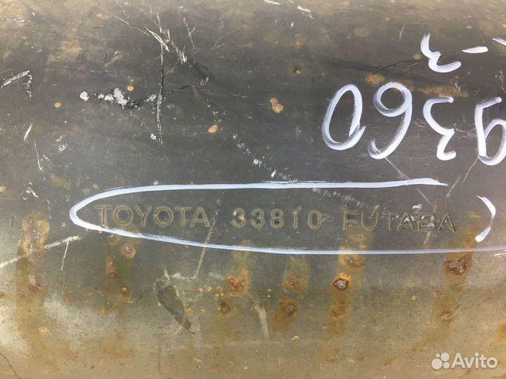 Задняя банка глушителя