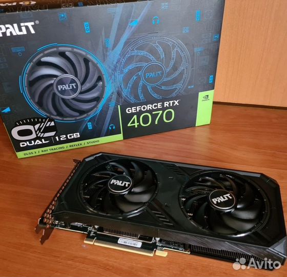 RTX Geforce Palit 4070 Super Dual