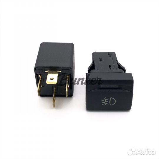 Комплект для подключения птф с кнопкой Лада Приора