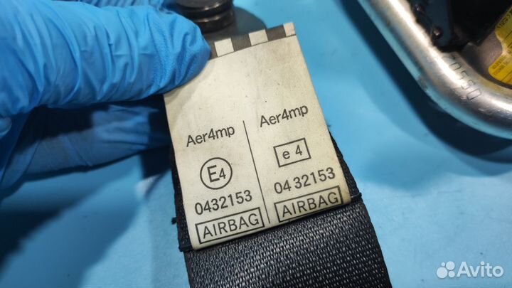 Ремень безопасности передний Mitsubishi Lancer 9