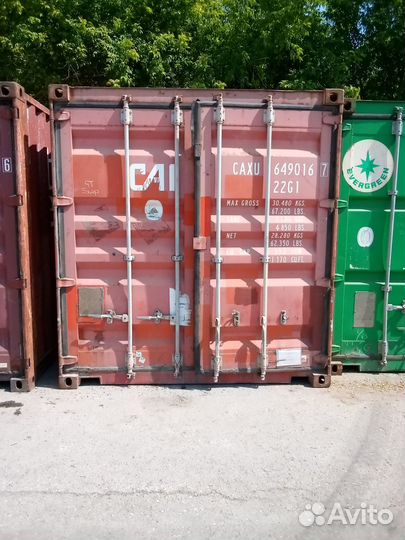 Контейнера 20 футов 40 футов бу