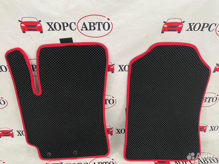 Автомобильные коврики EVA на Hyundai Solaris