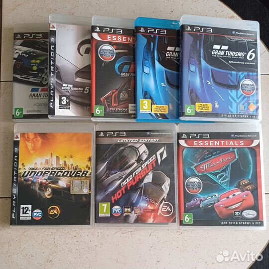 Диски с играми для Sony PS3