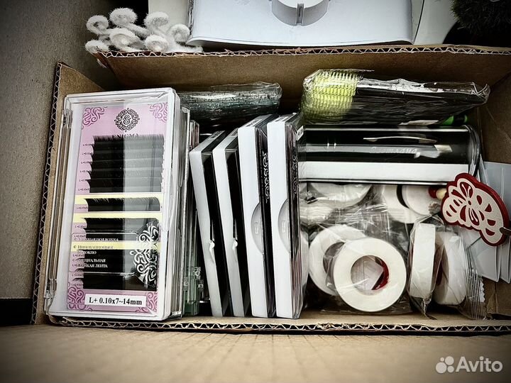 Расходные материалы для наращивания ресниц