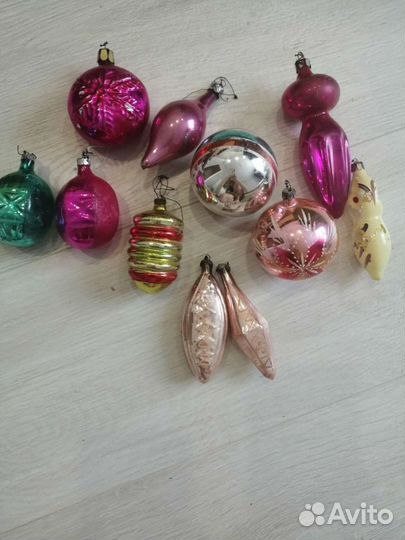 Елочные игрушки СССР 70- годы