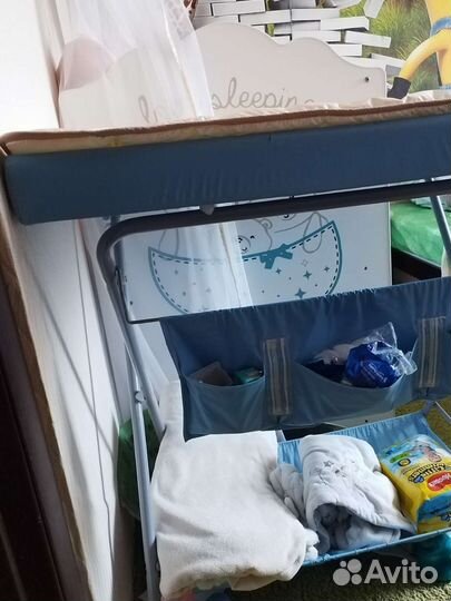 Пеленальный столик с накидной