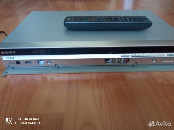 DVD рекордер Sony RDR-HX750 для оцифровки жд диск