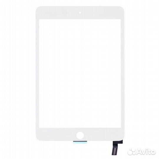 Сенсорное стекло для Apple iPad mini 4 (белое)