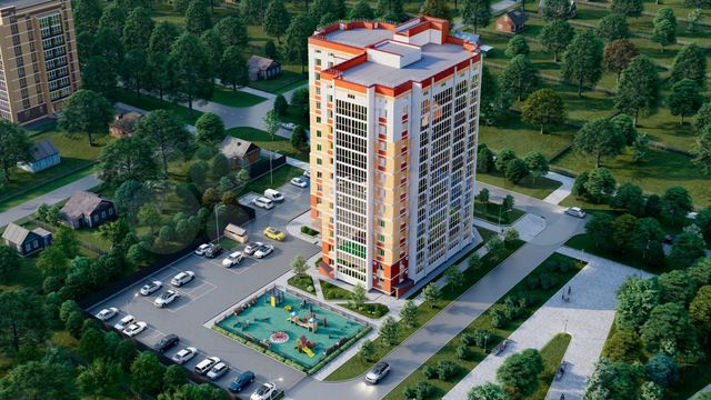 2-к. квартира, 58,6 м², 3/12 эт.