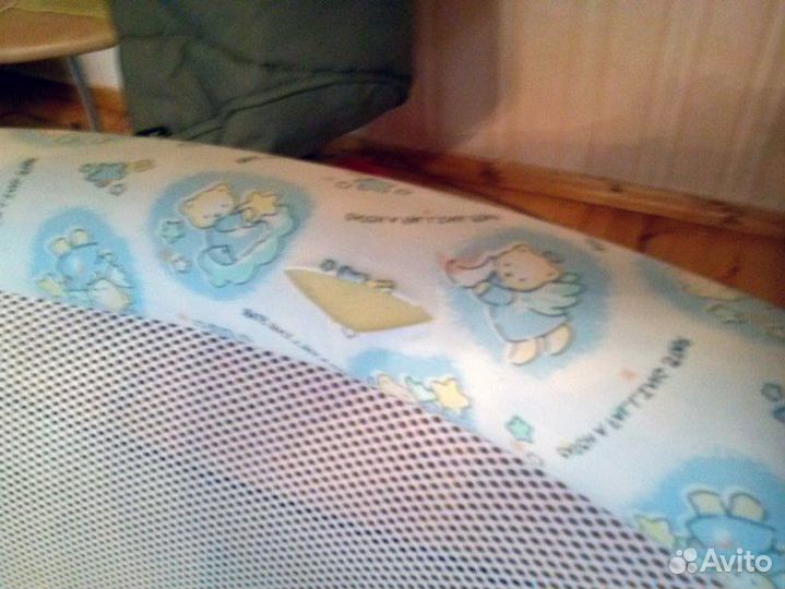 Манеж детский складной круглый / Игровая зона