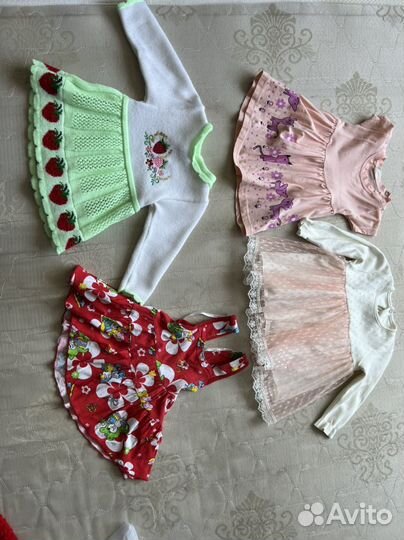 Платье для девочки 74