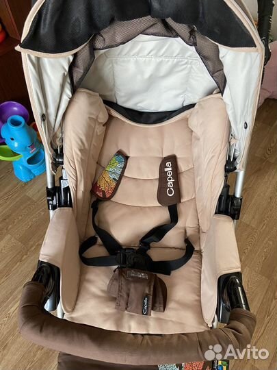 Коляска прогулочная capella s803wf