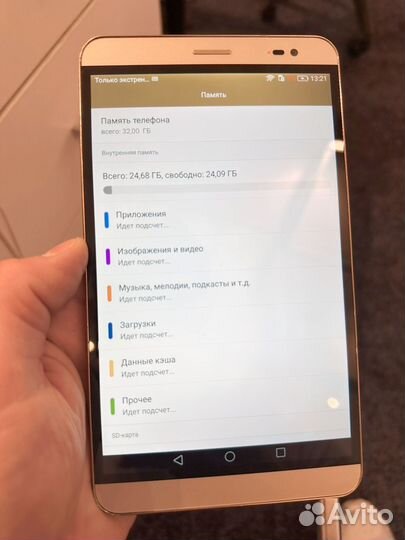 Планшет (телефон) huawei gеm-701L