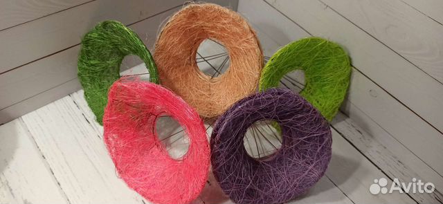 Каркас из сизаля для букета